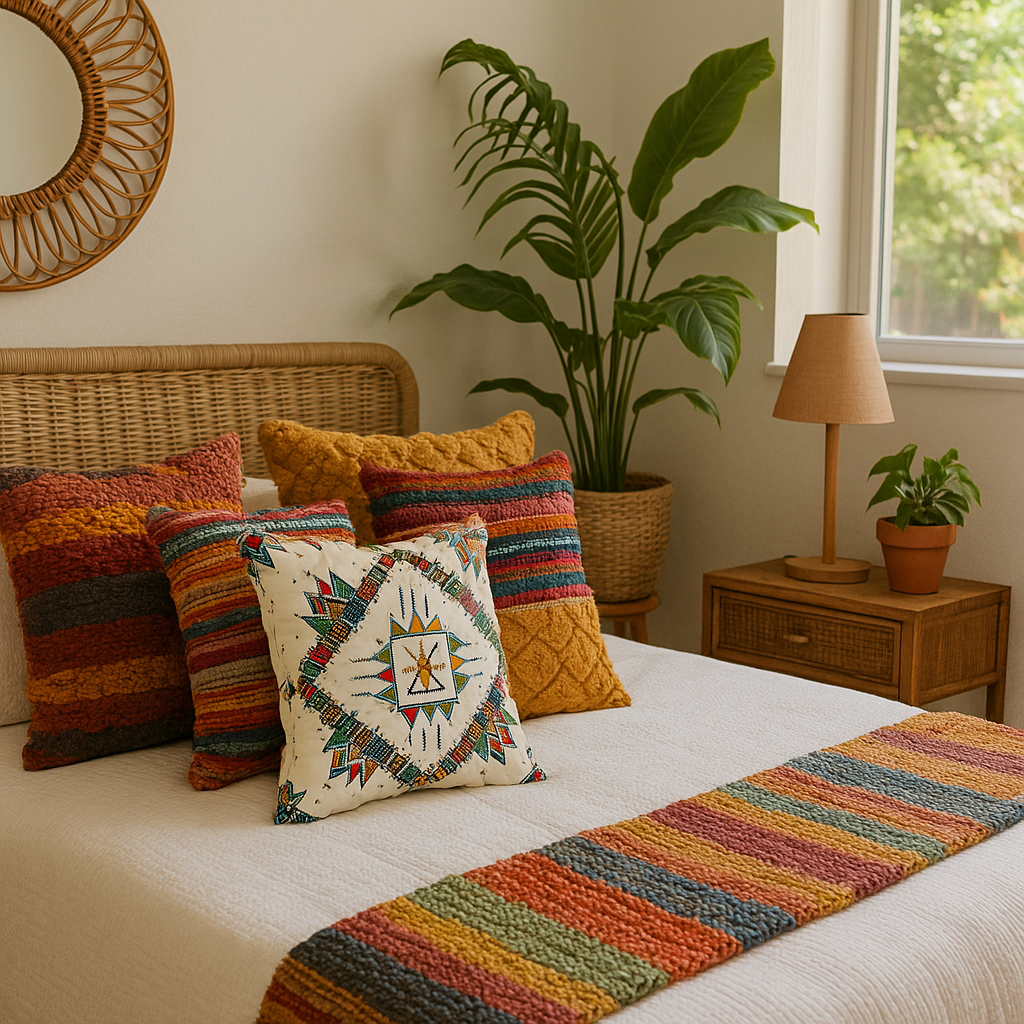 Fancy Digital Printed Cushion Cover 16x16 Inches Size