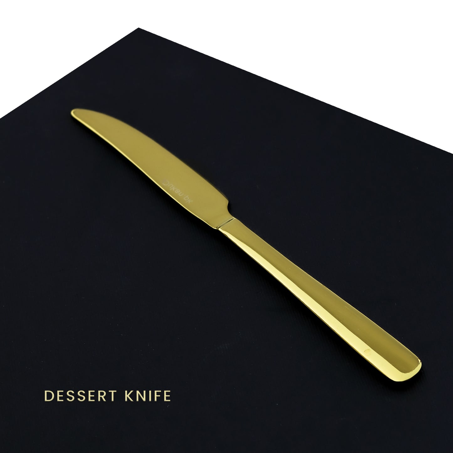 6 Person Premium Cutlery Set - Golden Color - 28 Pieces