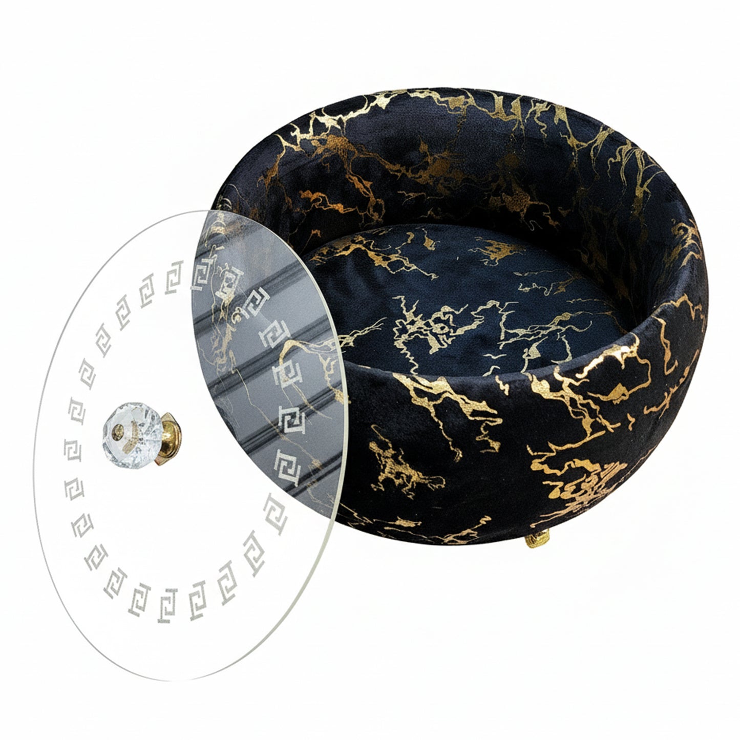 Turkish Velvet Hotpot with Acrylic Lid