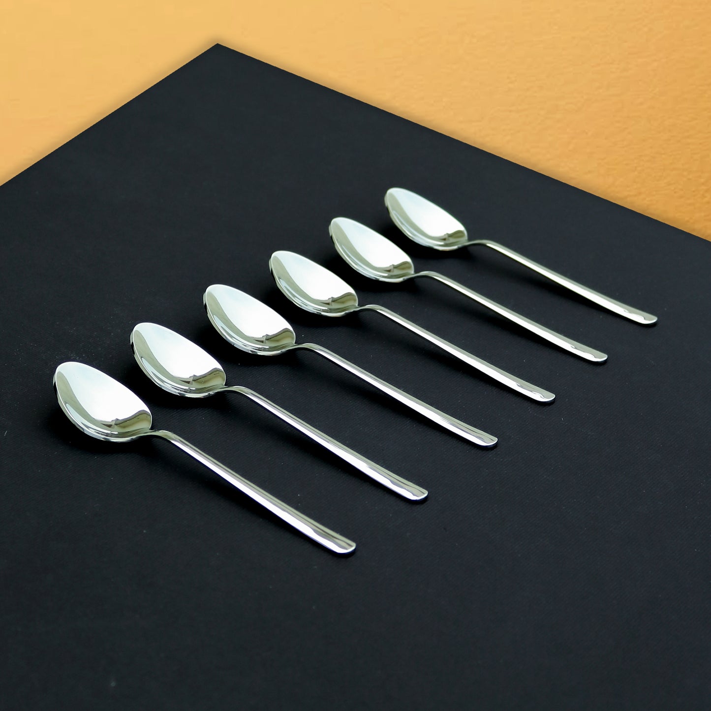 Premium Tea/Coffee Spoon Set for 6, 8 & 12 Person Serving - Silver Color