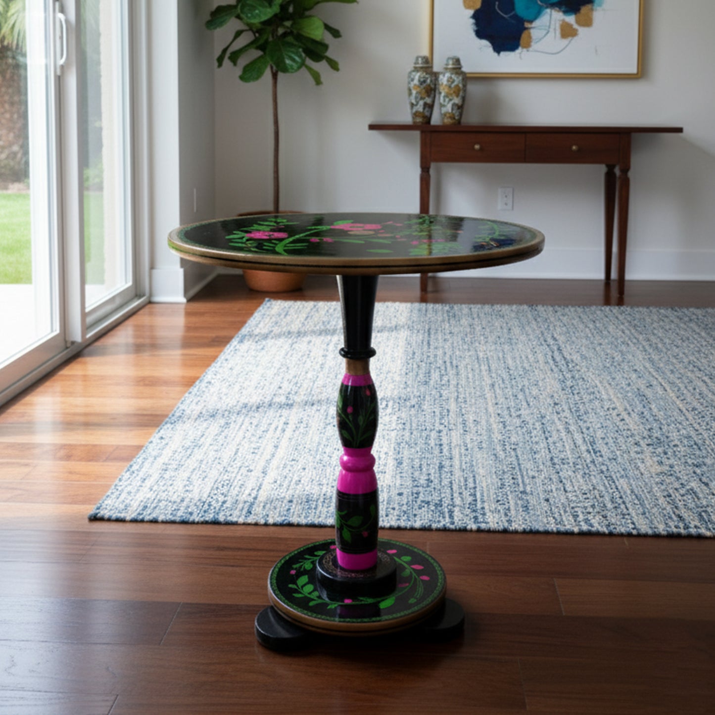 iDukan.pk Special Edition Hand-Painted Coffee Table