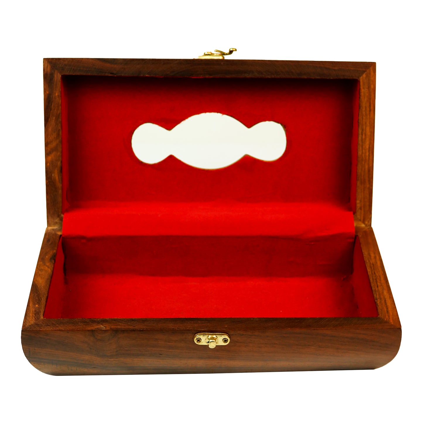 Handcrafted Wooden Tissue Boxes with Naqshi, Brass and Carving Work
