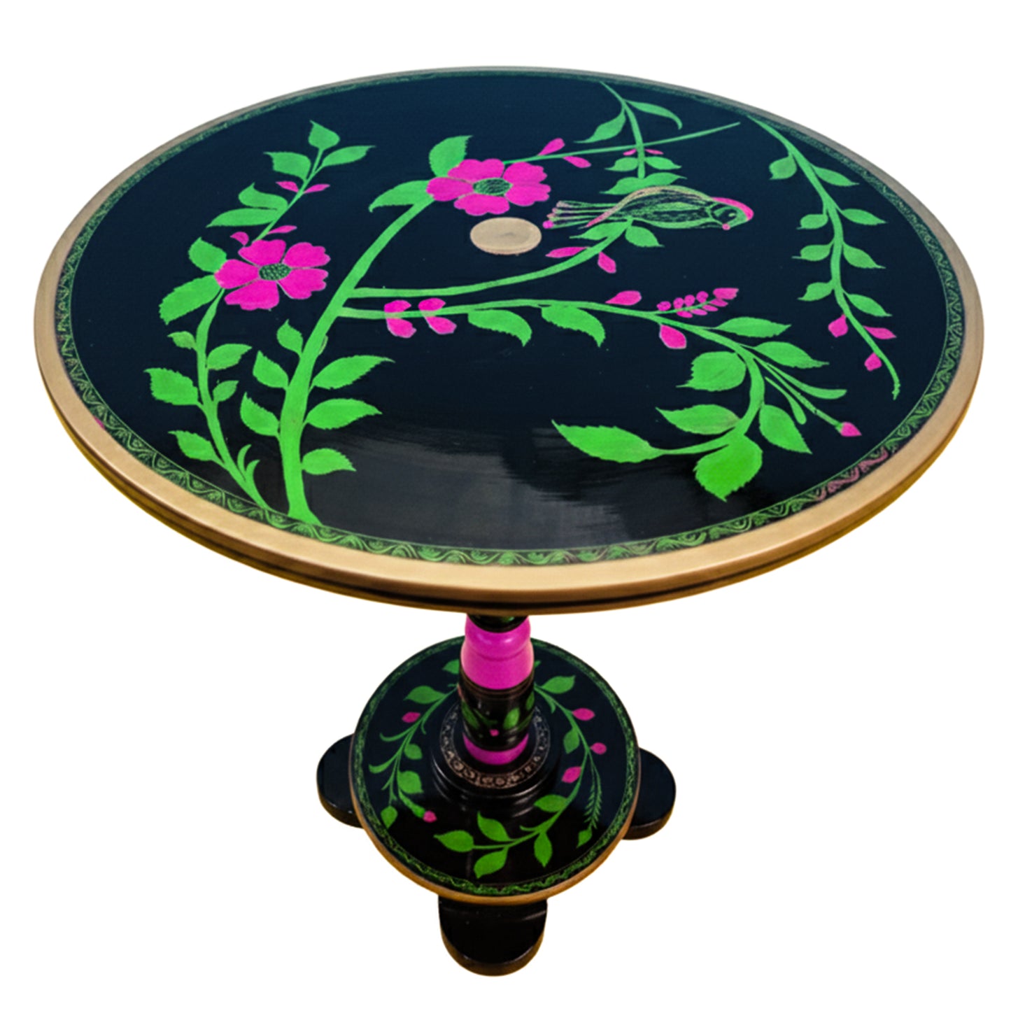 iDukan.pk Special Edition Hand-Painted Coffee Table