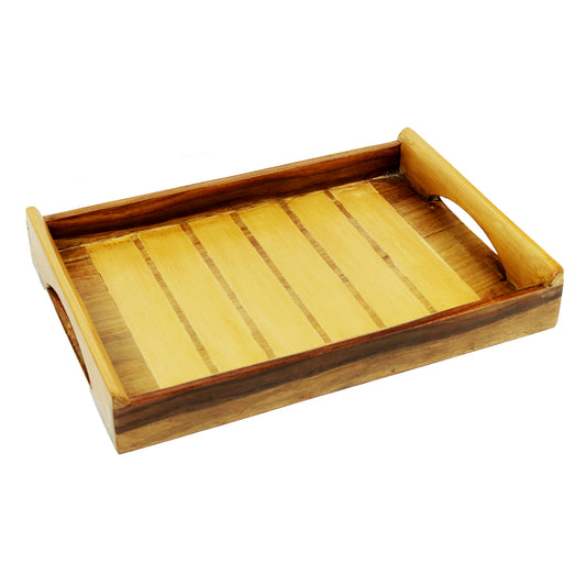 Handmade Wooden Breakfast and Coffee Serving Tray