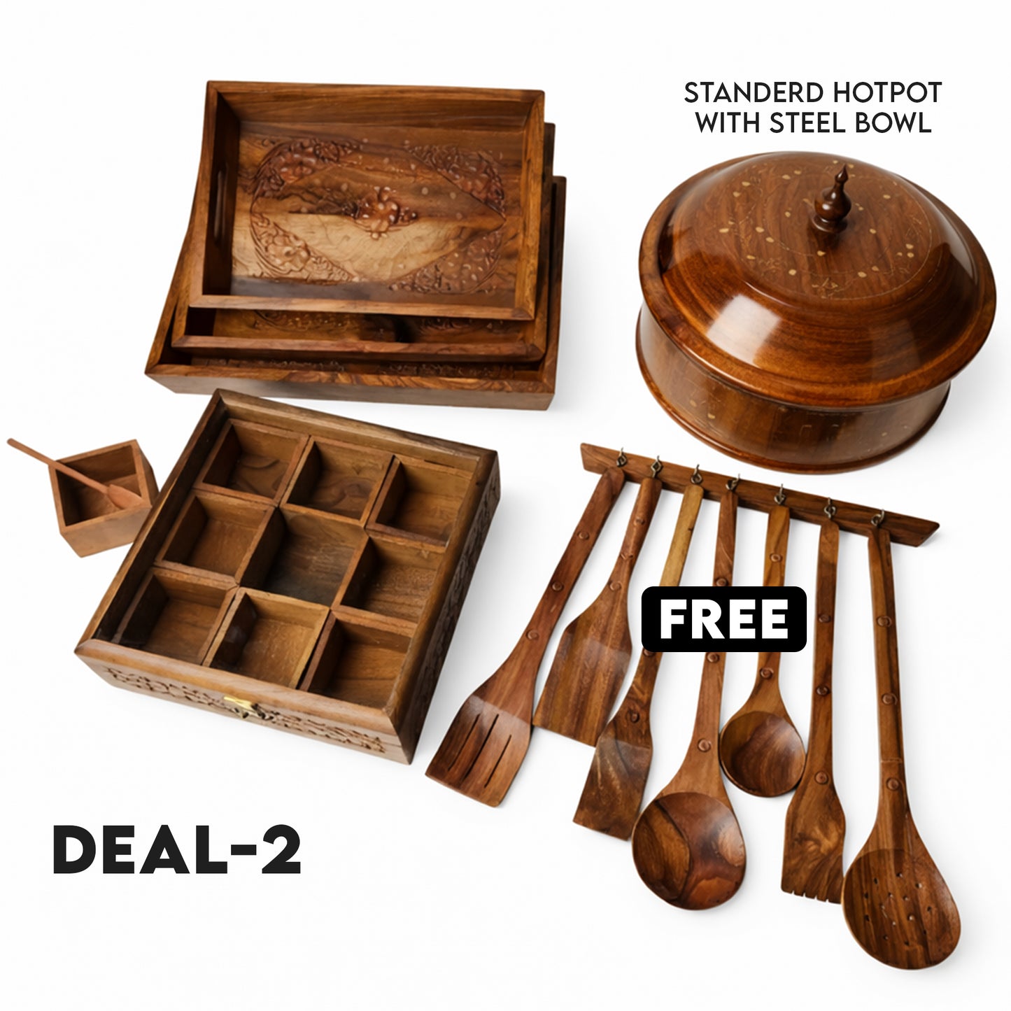Special Kitchen Gift Deal with Free Cooking Spoon Set
