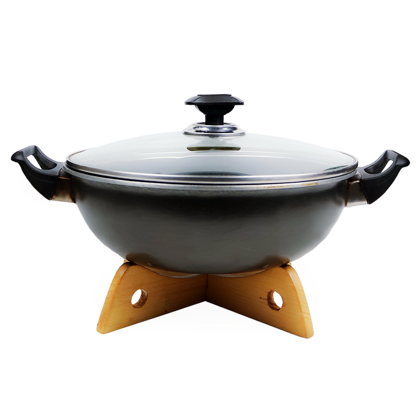 Wooden Hot Pot Stand for Kitchen Heat Resistant Pan Stand