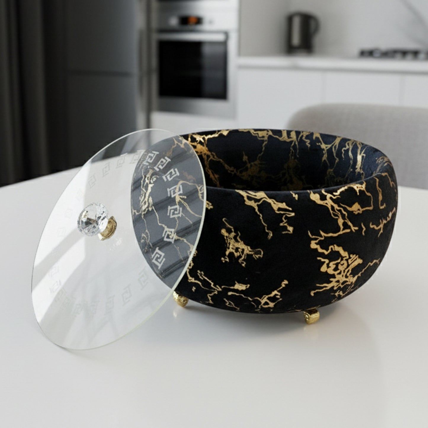 Turkish Velvet Hotpot with Acrylic Lid