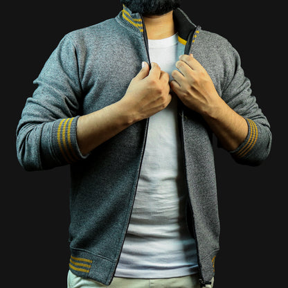 Mock Neck for Men  - Fleece Fabric  - Winter Collection