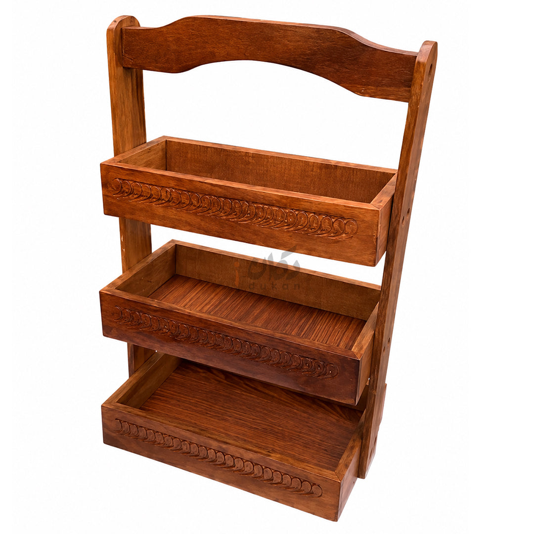 Handmade Wooden Spoon Rack for Kitchen