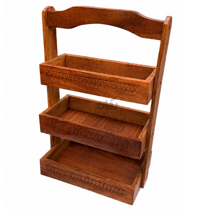 Handmade Wooden Spoon Rack for Kitchen