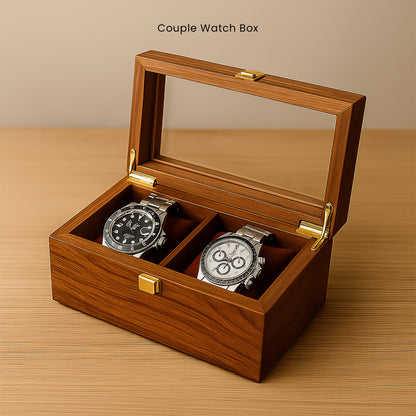 Solid Wood Organizer with Lock | 1 to 5 Slot Organizer in Natural Wood