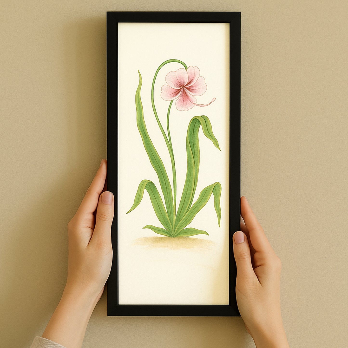 Hand Painted Followers Painting for Living Room