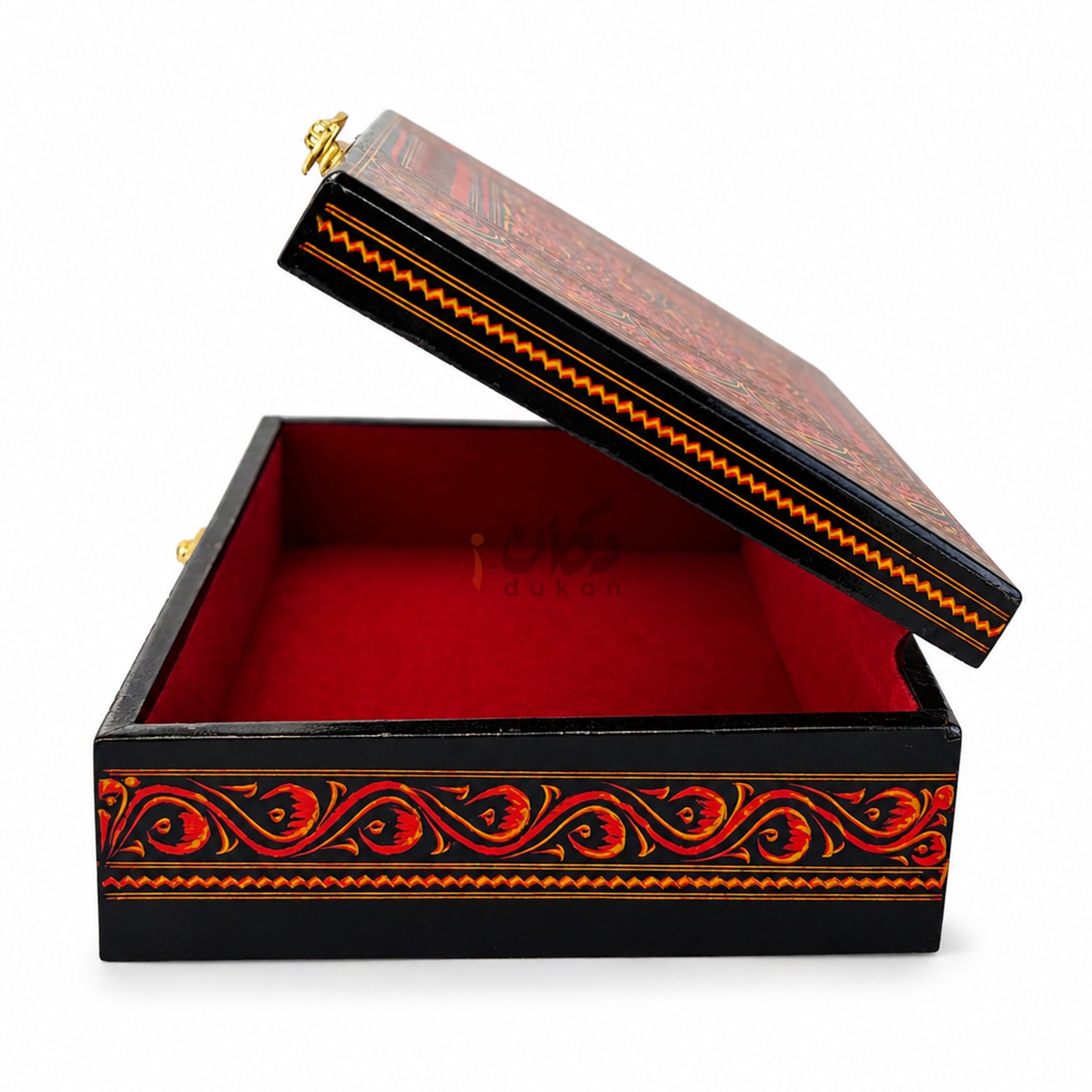 Handcrafted Wooden Jewelry Box Set – Premium Carved Storage Box with Discount Deal