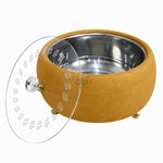 With Steel Bowl
