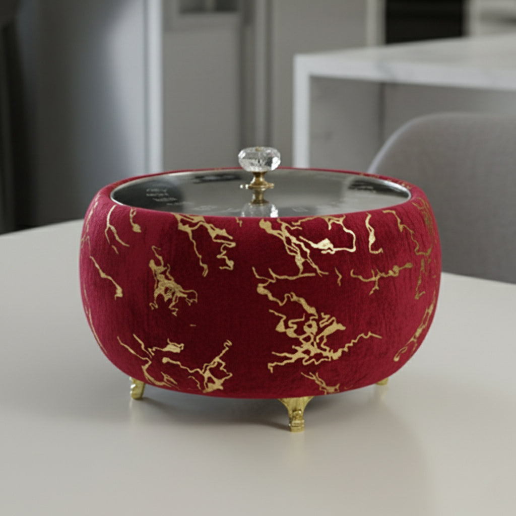Turkish Velvet Hotpot with Acrylic Lid