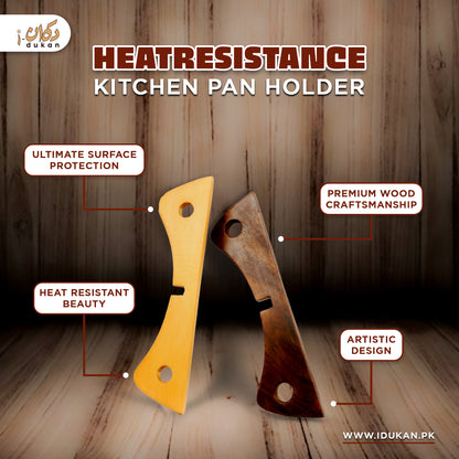 Wooden Hot Pot Stand for Kitchen Heat Resistant Pan Stand