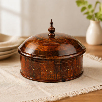 4-Piece Handcrafted Sheesham Wood Kitchen Set