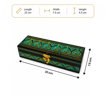 Handcrafted Wooden Jewelry Box Set – Premium Carved Storage Box with Discount Deal