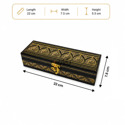 Handcrafted Wooden Jewelry Box Set – Premium Carved Storage Box with Discount Deal