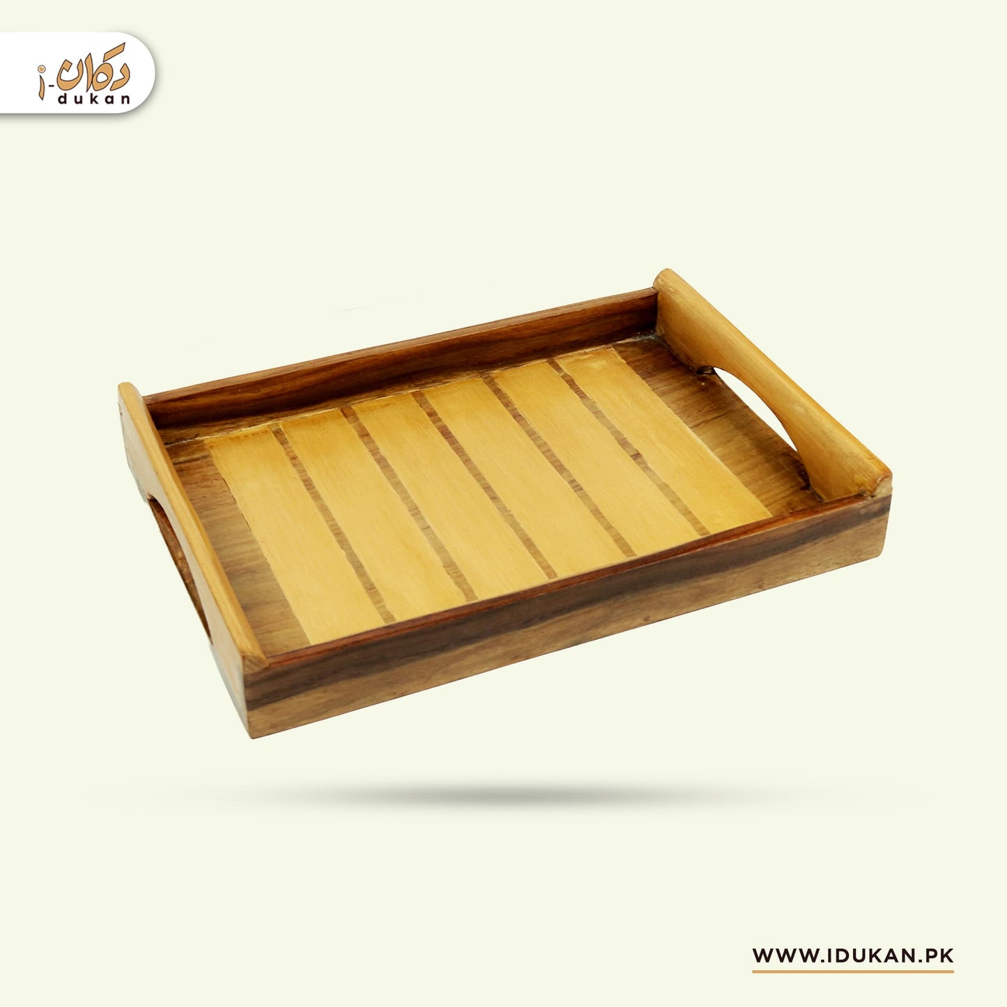 Handmade Wooden Breakfast and Coffee Serving Tray