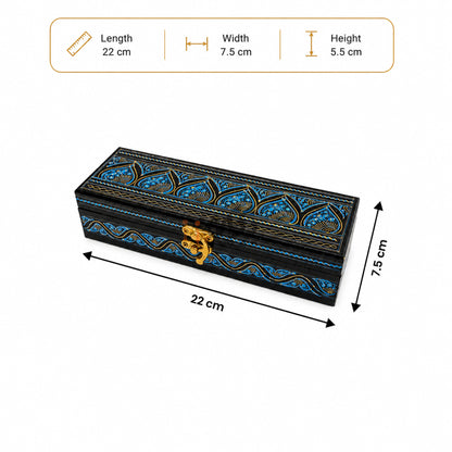 Handcrafted Wooden Jewelry Box Set – Premium Carved Storage Box with Discount Deal