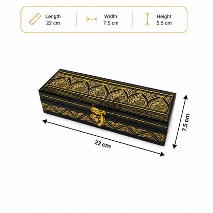 Handcrafted Wooden Jewelry Box Set – Premium Carved Storage Box with Discount Deal
