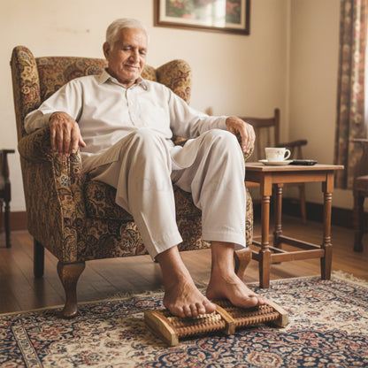 Wooden Foot Massager - Best for Office Workers and Elderly People