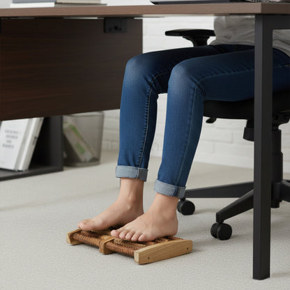 Wooden Foot Massager - Best for Office Workers and Elderly People