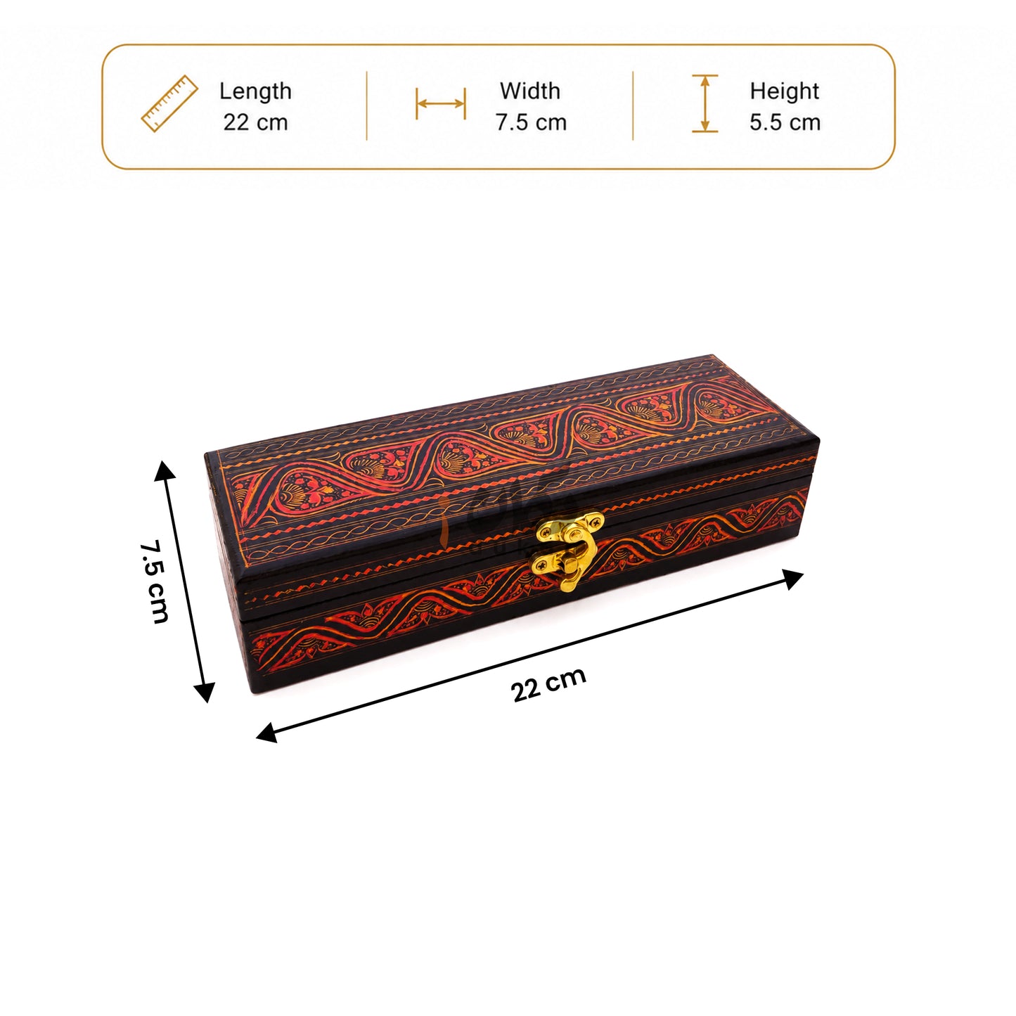 Handcrafted Wooden Jewelry Box Set – Premium Carved Storage Box with Discount Deal