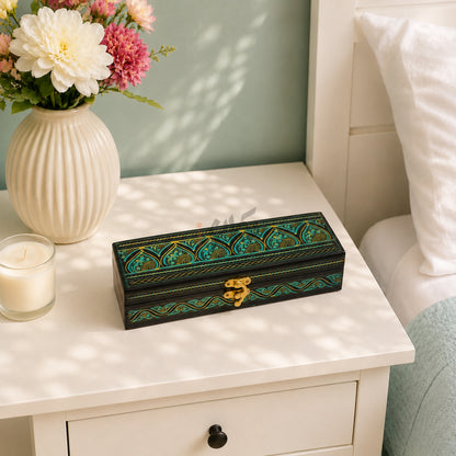 Handcrafted Wooden Jewelry Box Set – Premium Carved Storage Box with Discount Deal