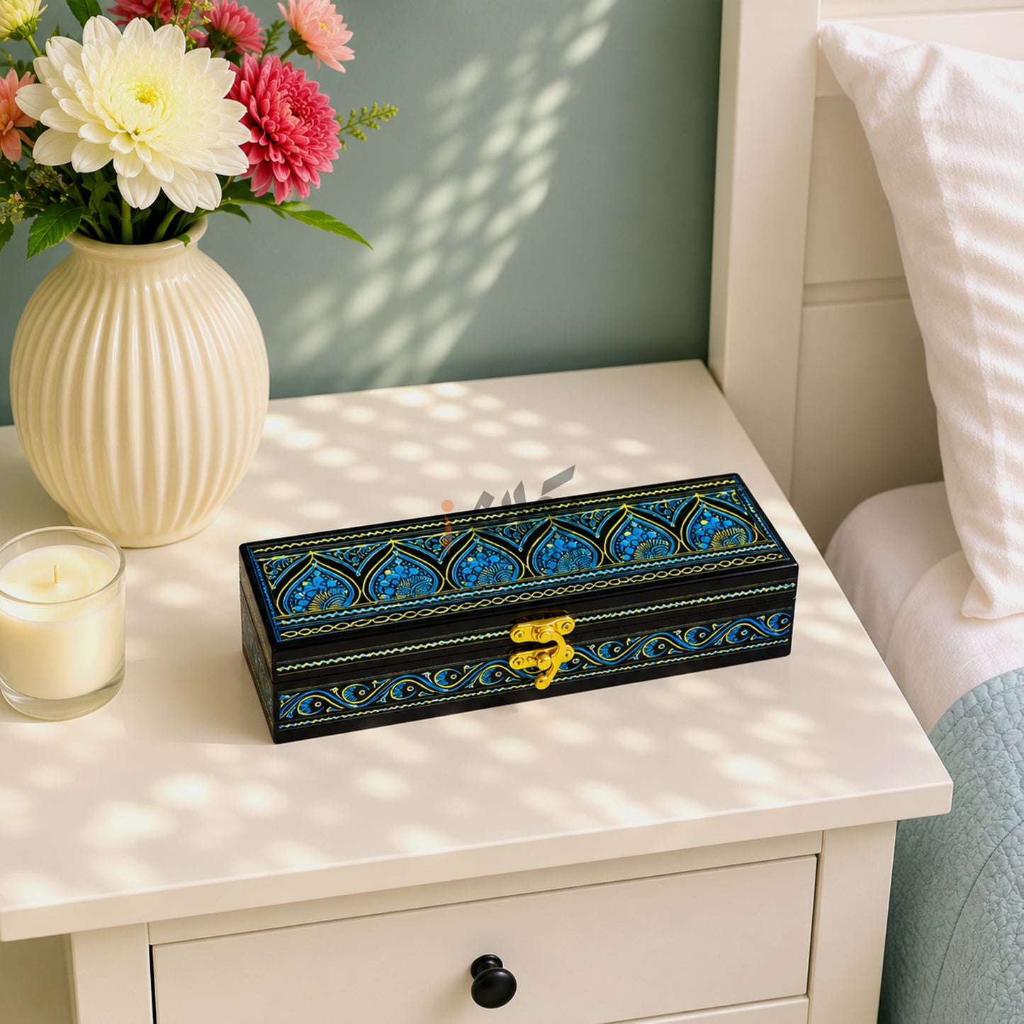 Handcrafted Wooden Jewelry Box Set – Premium Carved Storage Box with Discount Deal