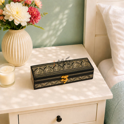 Handcrafted Wooden Jewelry Box Set – Premium Carved Storage Box with Discount Deal