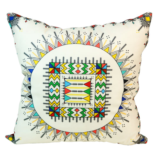 Fancy Digital Printed Cushion Cover 16x16 Inches Size