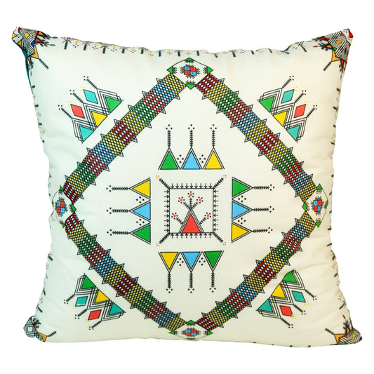 Fancy Digital Printed Cushion Cover 16x16 Inches Size