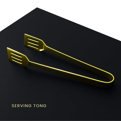 6 Person Premium Cutlery Set - Golden Color - 28 Pieces