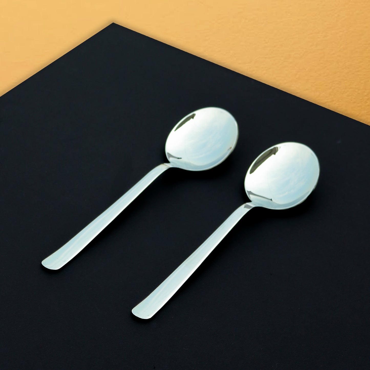 6 Person Premium Cutlery Set - Silver Color - 28 Pieces