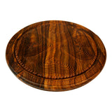 Folded wooden dry fruit basket as trivet