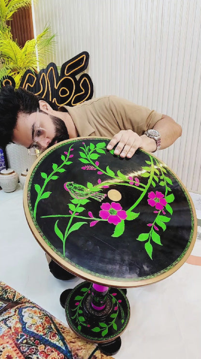 iDukan.pk Special Edition Hand-Painted Coffee Table