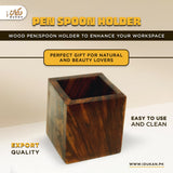 Pen spoon holder multipurpose uses infographic